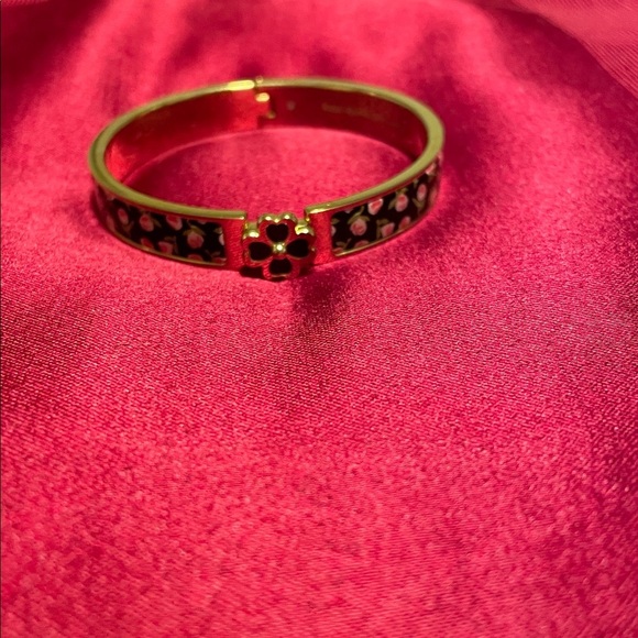 Kate Spade Floral Gold and Black Bracelet - Picture 5 of 6